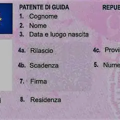 Dettagli patente: cognome, nome, data e luogo di nascita, rilascio, scadenza, firma, residenza. Scopri come funziona il sistema dei punti patente.