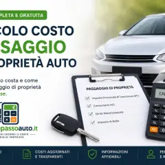 Calcola il costo del passaggio di proprietà auto con il documento unico di circolazione. Guida gratuita per scoprire spese e procedure.