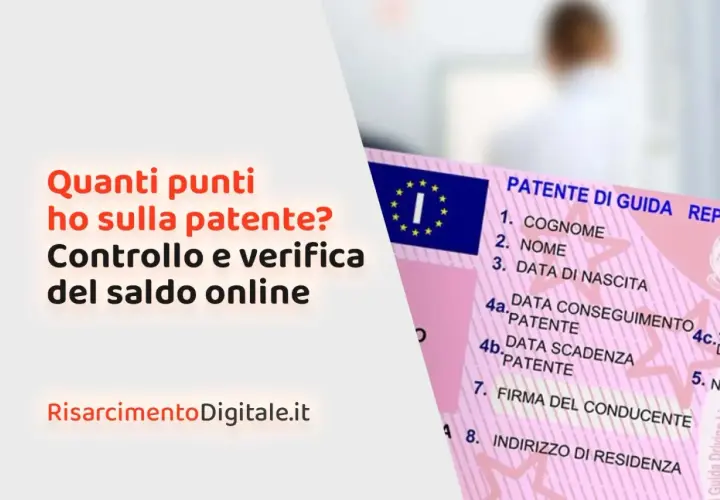 Verifica patente online: scopri quanti punti hai sulla tua patente con un semplice controllo del saldo.
