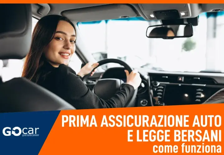 Giovane donna al volante, scopri la prima assicurazione auto per neopatentati con la legge Bersani.