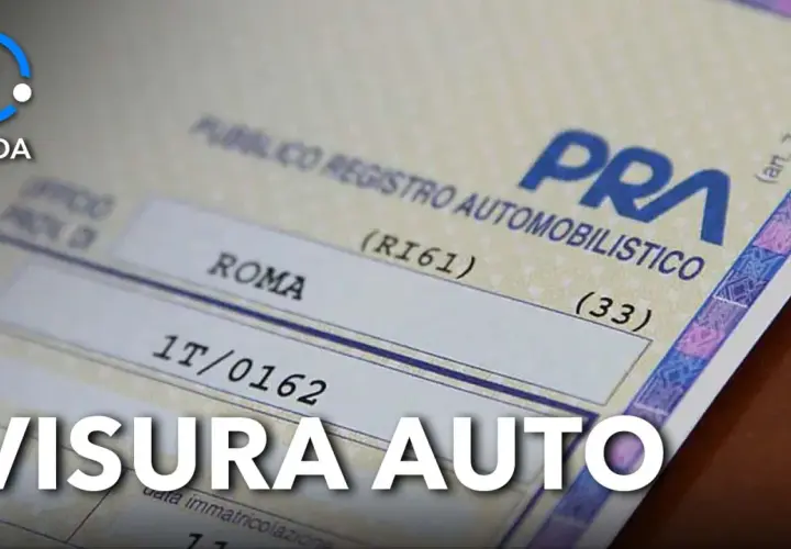 Guida per una visura fermo amministrativo gratis: il documento PRA mostra i dettagli di un veicolo.