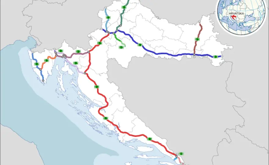 Pedaggio autostradale in Croazia - costi e regole