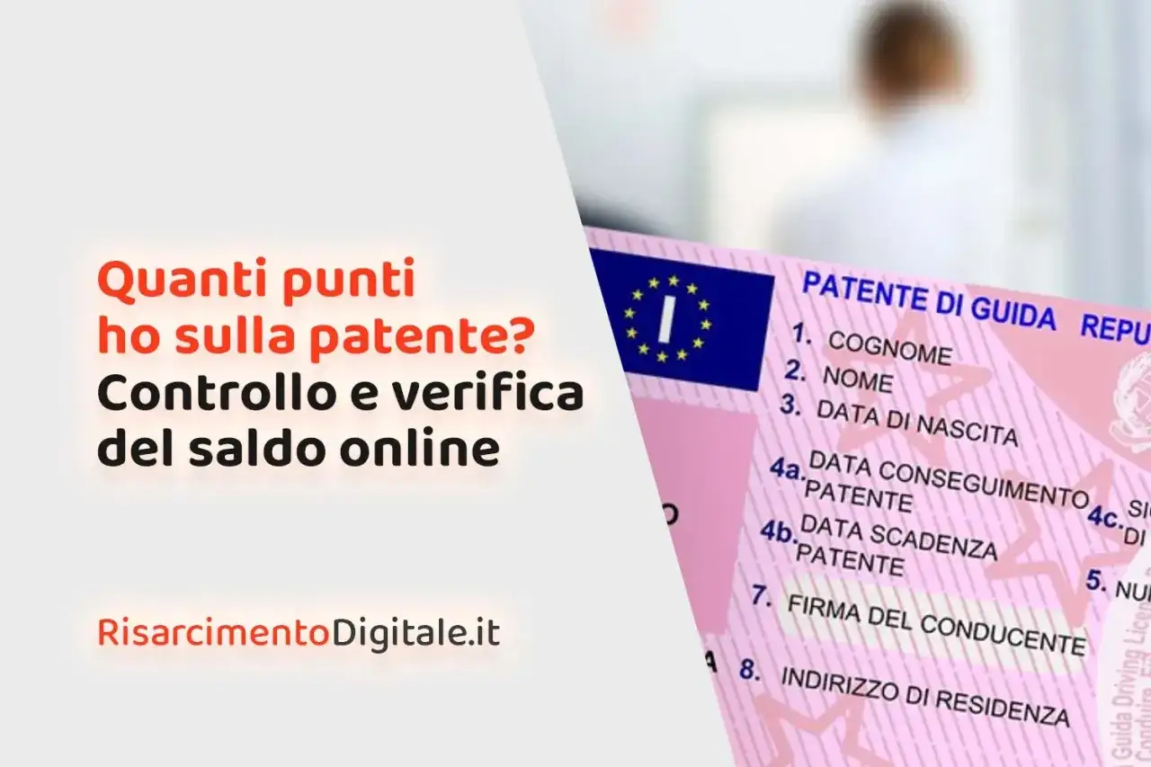 Verifica patente online: scopri quanti punti hai sulla tua patente con un semplice controllo del saldo.